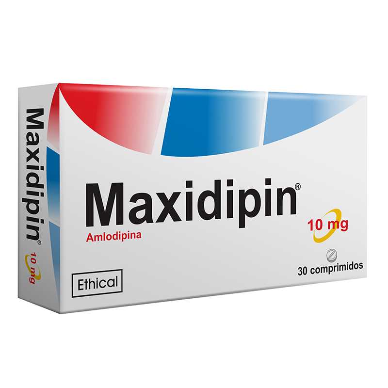 Maxidipin Antihipertensivo 10 mg