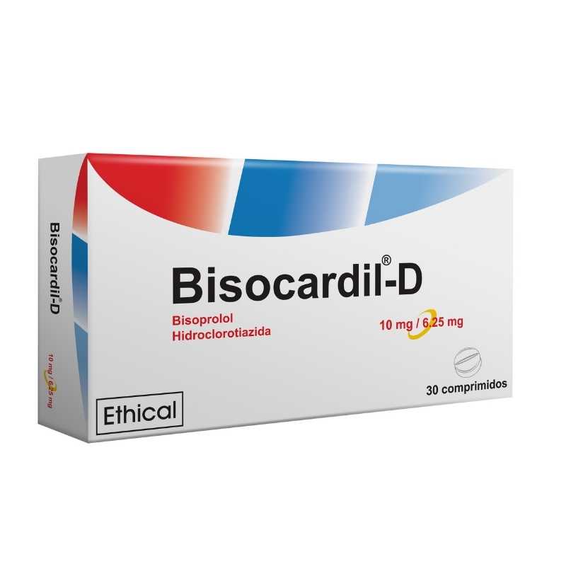 Bisocardil-D Antihipertensivo 10 mg / 6.25 mg