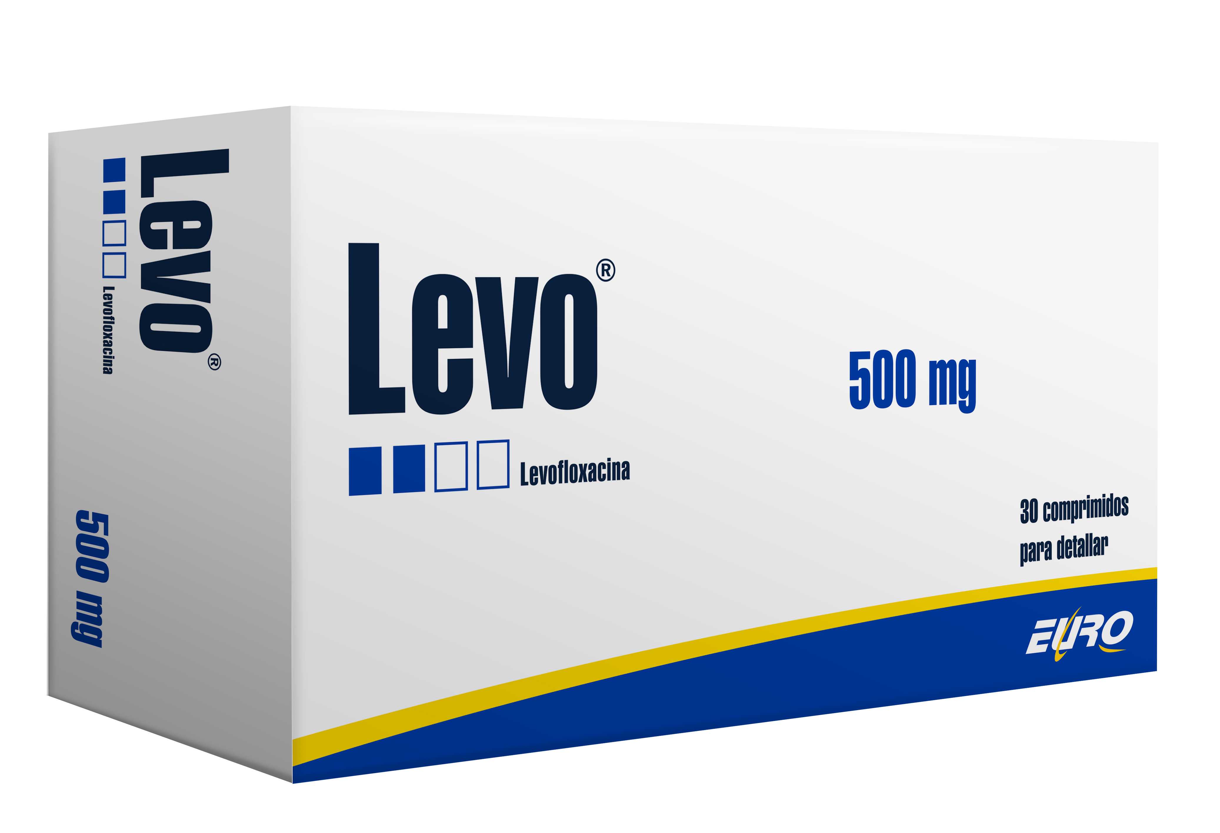 Levo Antibacteriano quinolónico 500 mg