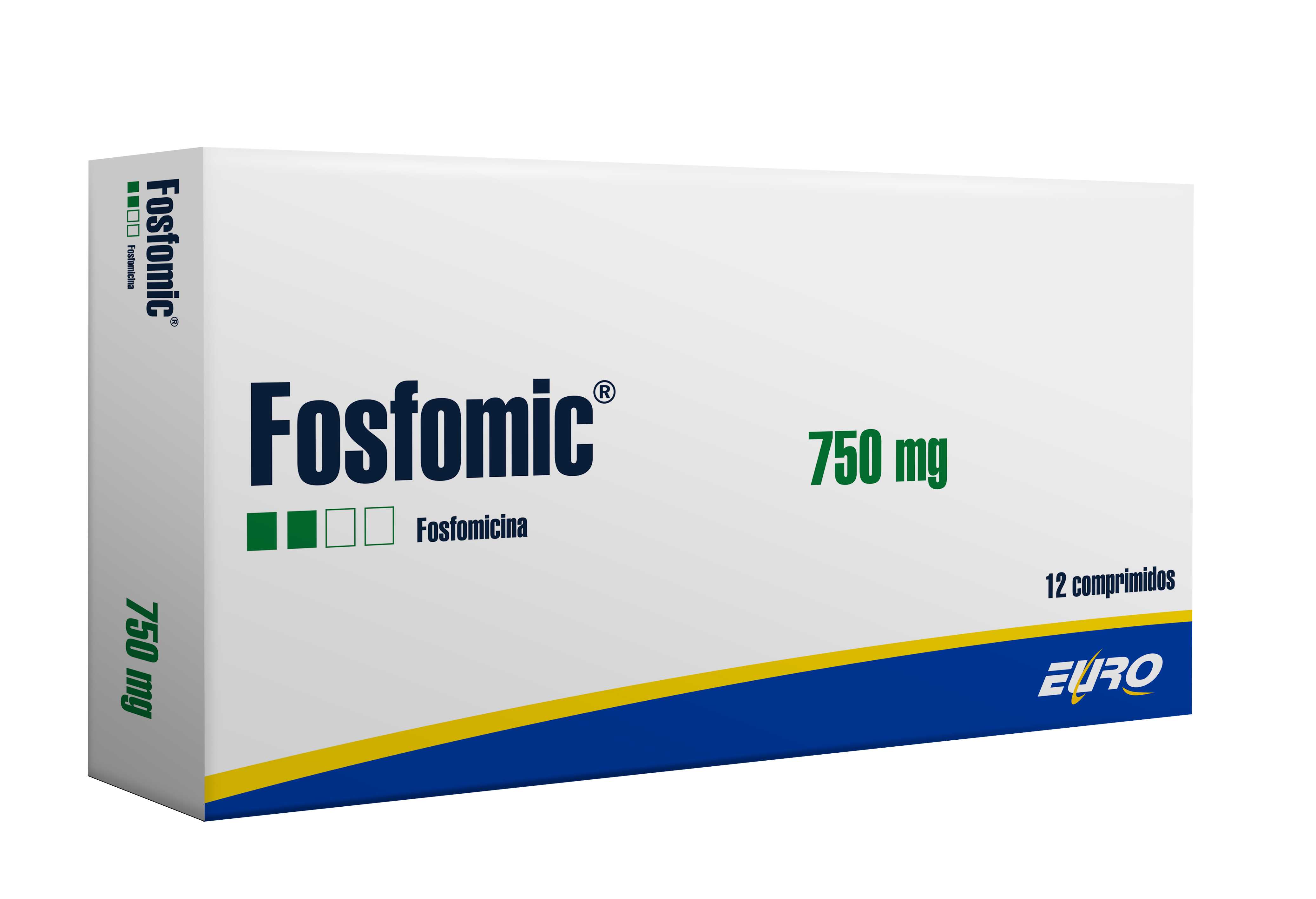 Fosfomic Antibiótico fosfónico 750 mg