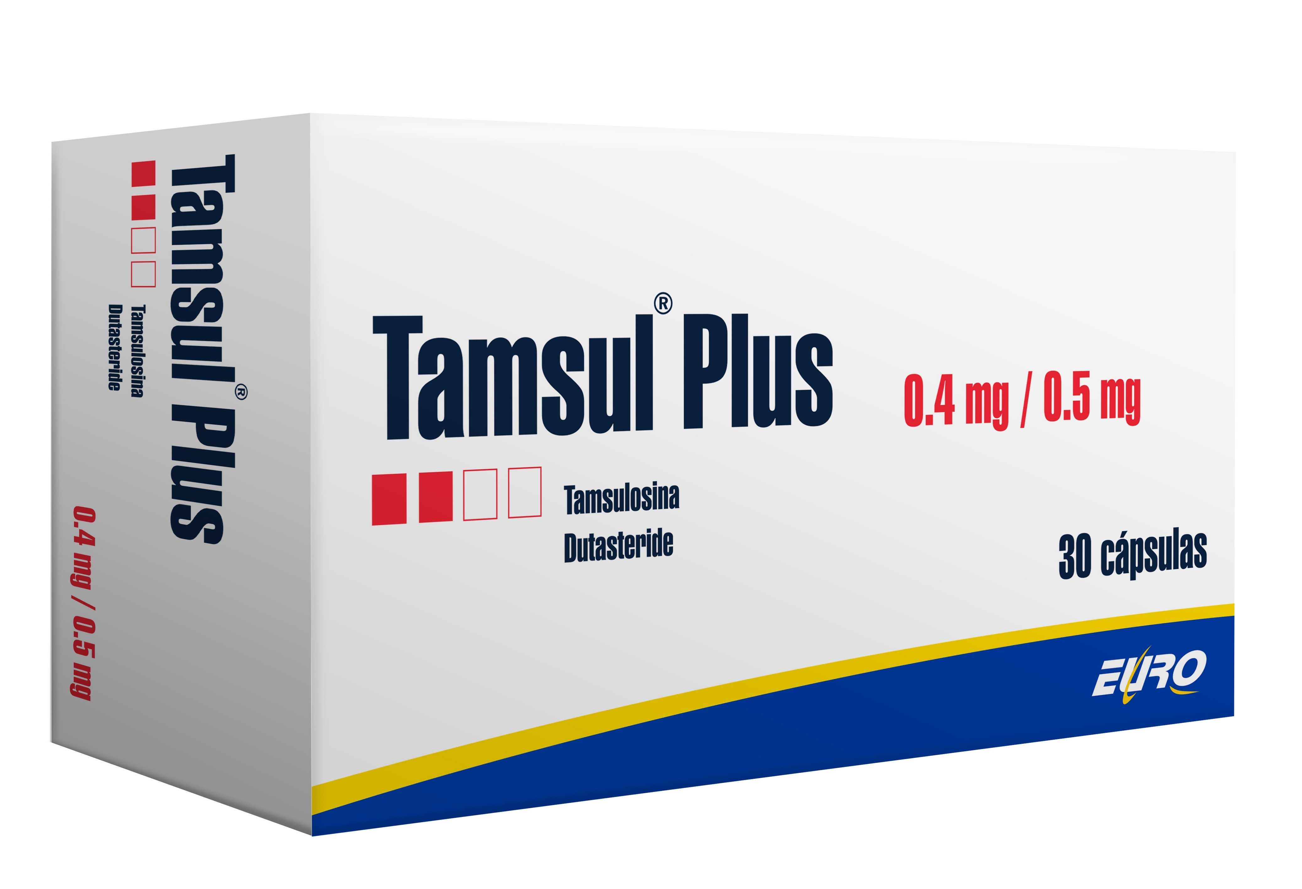 Tamsul Plus Tratamiento y Prevención de la HPB 0.4 mg / 0.5 mg
