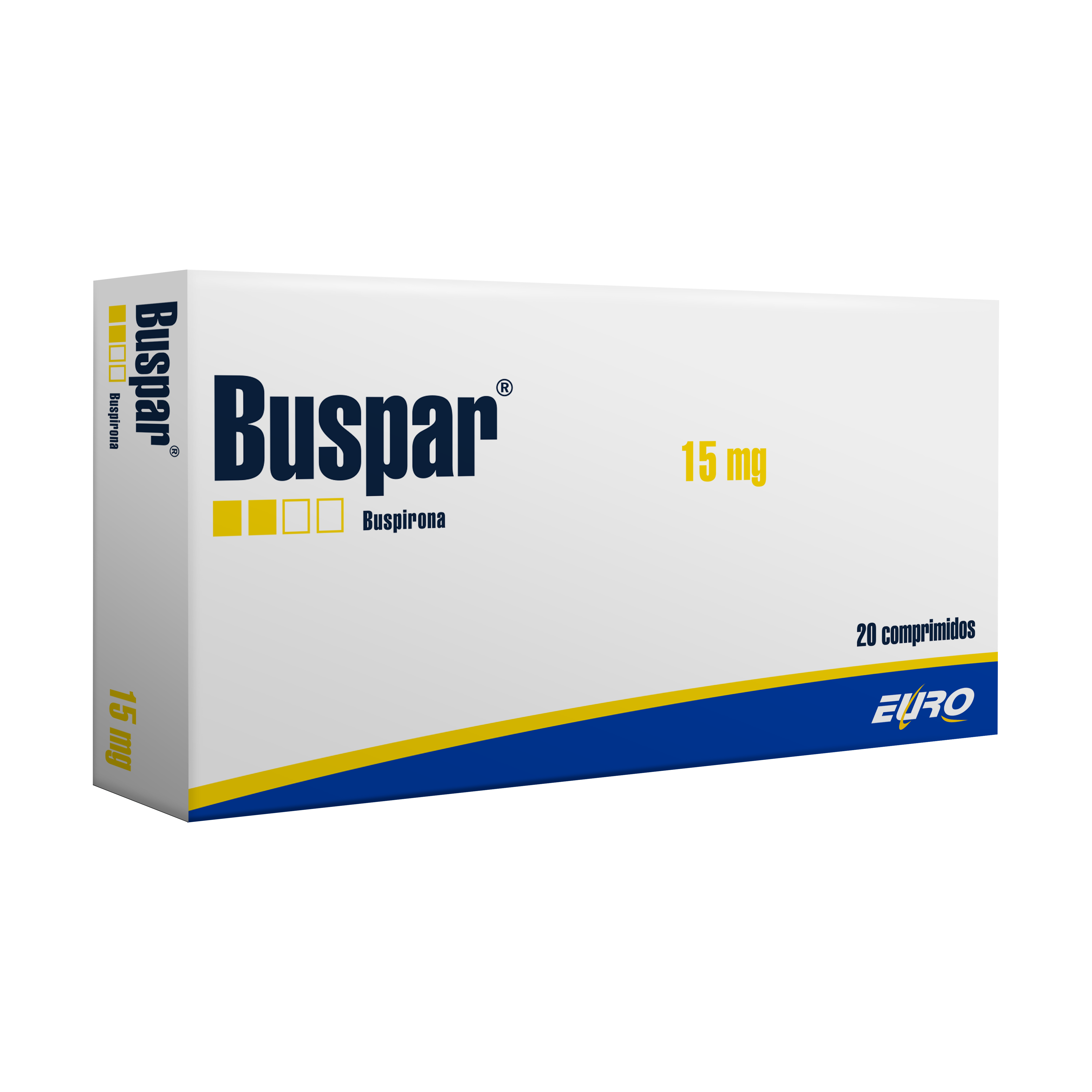 Buspar Ansiolítico no benzodiazepínico 15 mg
