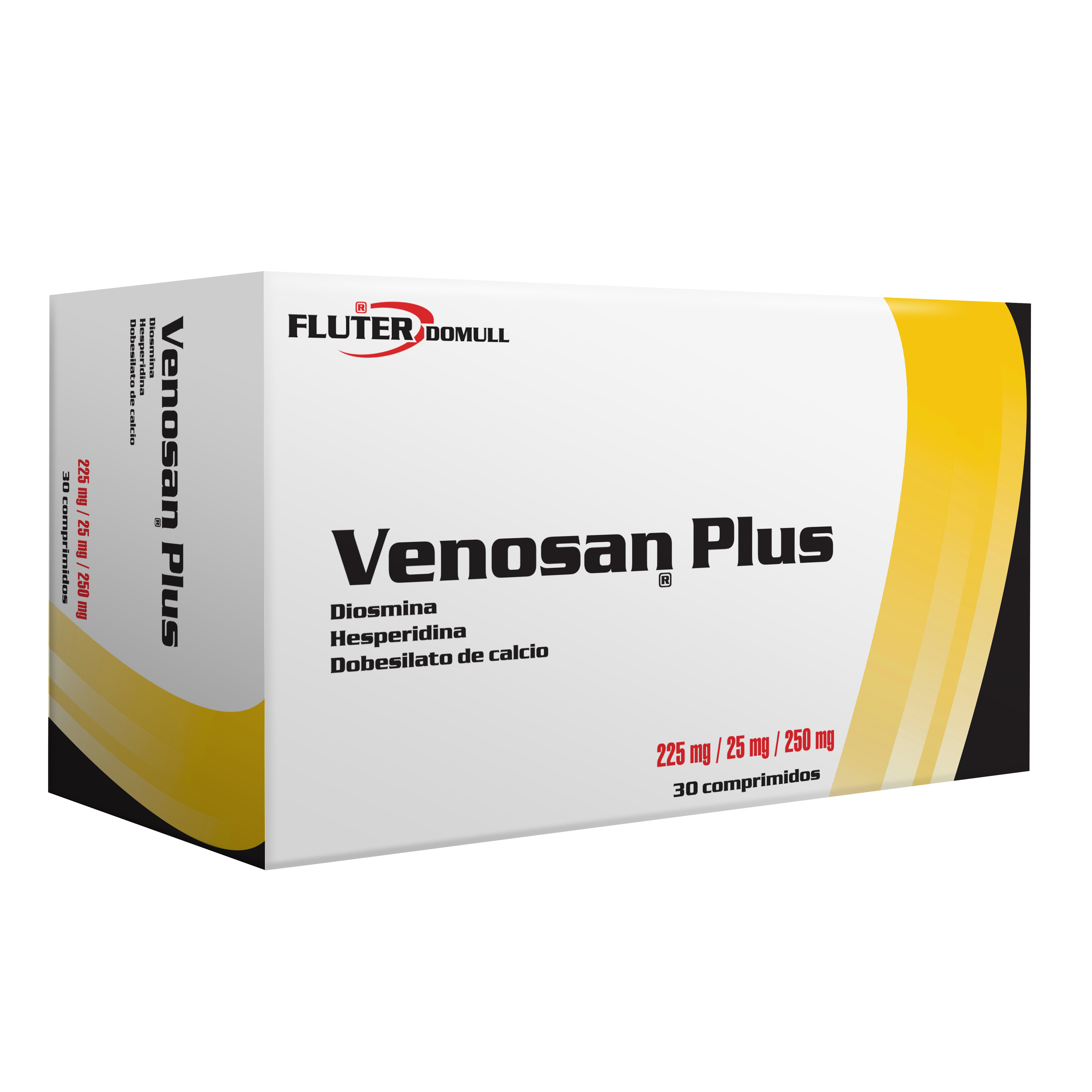 Venosan Plus Venotónico - Vasoprotector 225 mg / 25 mg / 250 mg